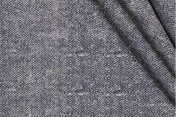 Thibaut Zara Texture W80005 Woven Solution Dyed Acrylic Outdoor Fabric in Indigo