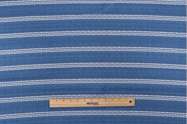 Thibaut Boardwalk W80553 Woven Solution Dyed Acrylic Outdoor Fabric in Marine Blue