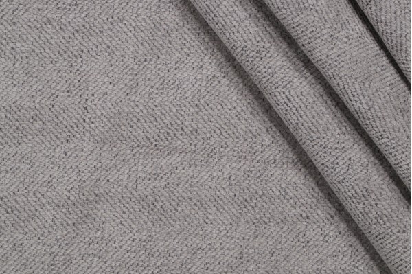 Valdese Weavers Bartoli Woven Chenille Upholstery Fabric in Stone