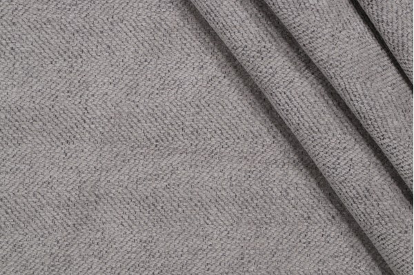 Valdese Weavers Bartoli Woven Chenille Upholstery Fabric in Stone