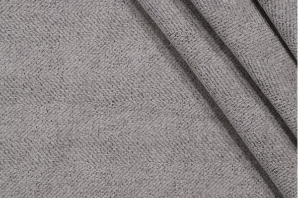 Valdese Weavers Bartoli Woven Chenille Upholstery Fabric in Stone