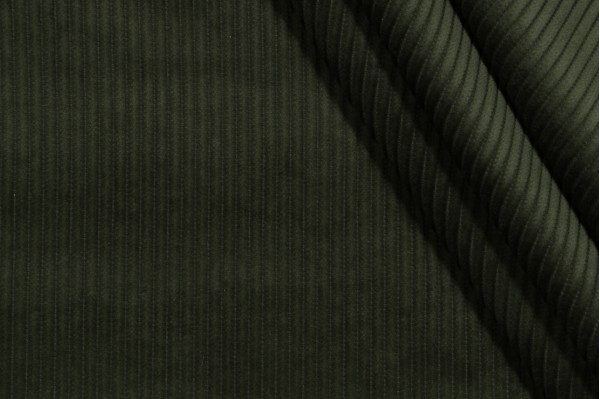 PK Lifestyles Wales Corduroy Decorator Fabric in Evergreen 