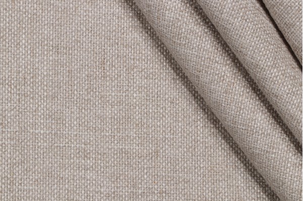 Crypton Wiley High Performance Woven Chenille Upholstery Fabric in Flax