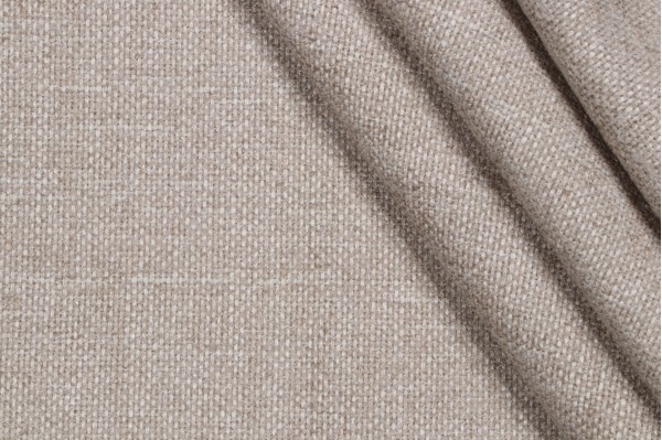 Crypton Wiley High Performance Woven Chenille Upholstery Fabric in Flax