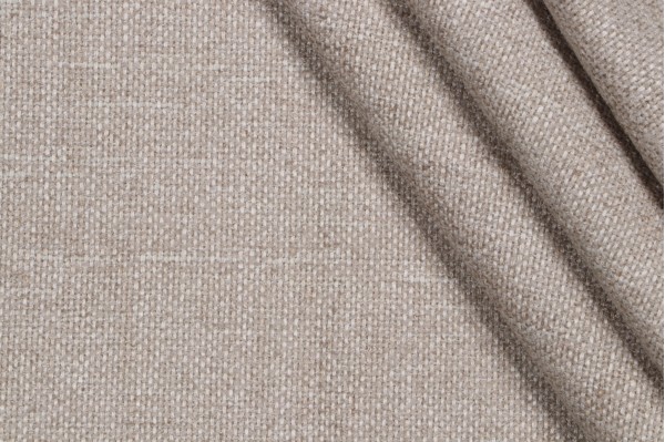 Crypton Wiley High Performance Woven Chenille Upholstery Fabric in Flax