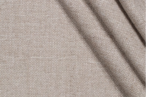Crypton Wiley High Performance Woven Chenille Upholstery Fabric in Flax