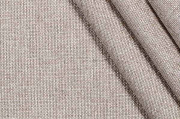 Crypton Wiley High Performance Woven Chenille Upholstery Fabric in Flax