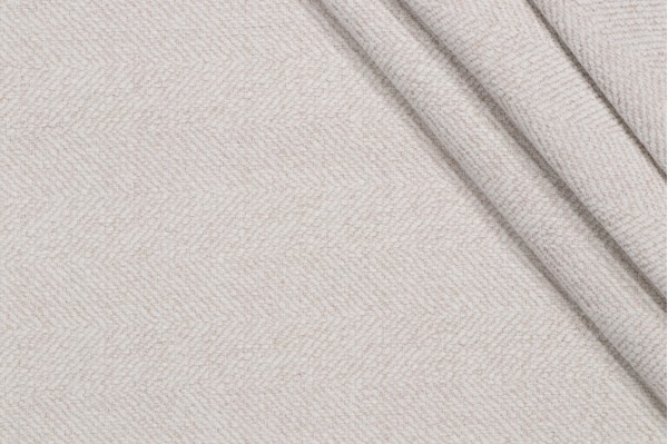 Valdese Weavers Begley Performance Woven Chenille Upholstery Fabric in Ivory