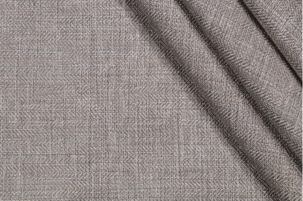 Lowe Woven Decorator Fabric in Silver