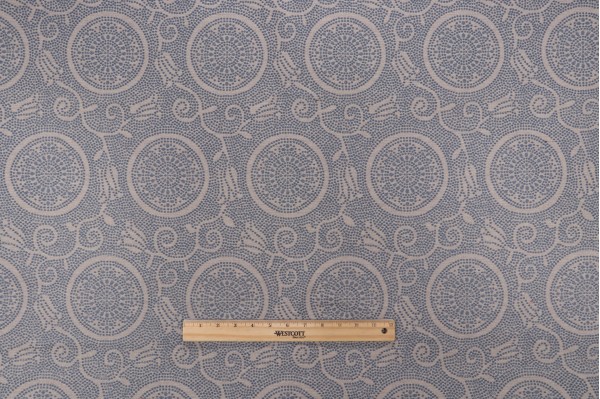 Willis Woven Upholstery Fabric in Azure