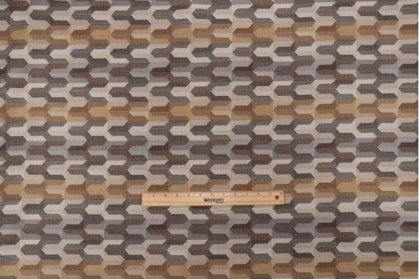 Wilkins Tapestry Upholstery Fabric in Honey