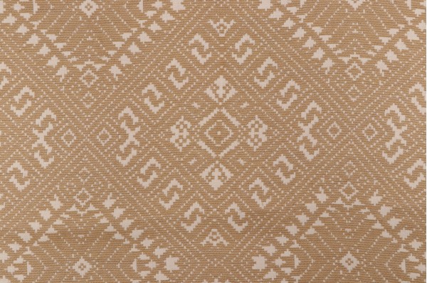 Rivas Woven Upholstery Fabric in Cognac