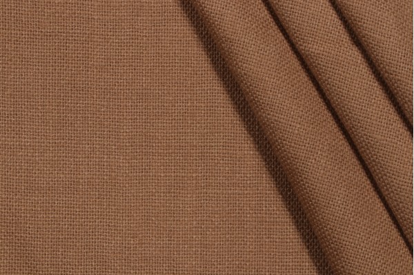 Libeco Woven Linen Decorator Fabric in Camel 