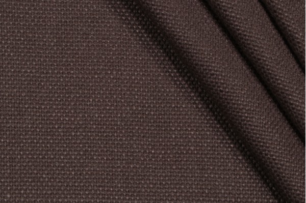 Sample of Libeco BW Woven Linen Upholstery Fabric in Charcoal 