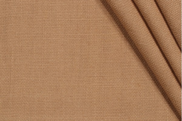 Libeco Woven Linen Decorator Fabric in Old Wheat 
