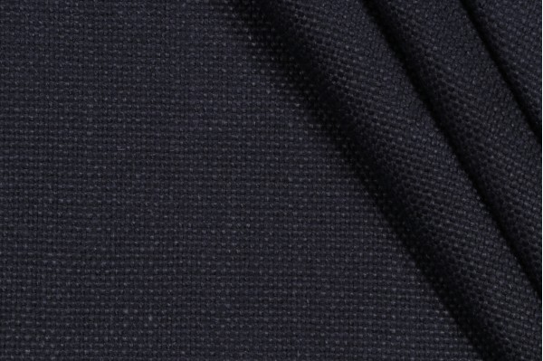 Libeco BW Woven Linen Upholstery Fabric in Indigo 