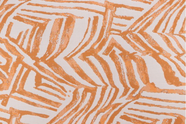 Sample of Sunbrella Interactive 145102-0009 Woven Solution Dyed Acrylic Outdoor Fabric in Tangerine 