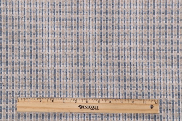 Sample of Golding Pixi Woven Upholstery Fabric in Blue Moon 
