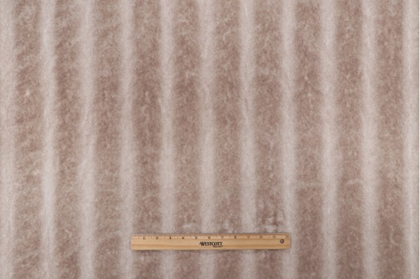 PK Lifestyles Burrow Faux-Fur Decorator Fabric in Fawn 