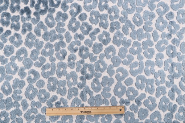 Hamilton Bella Velvet Upholstery Fabric in Sky 