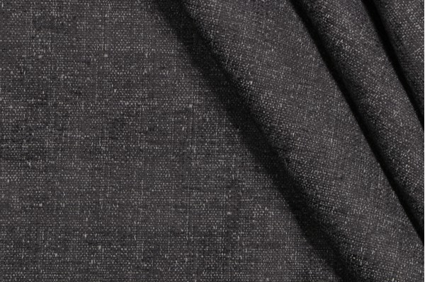 Crypton Granbury High Performance Woven Chenille Upholstery Fabric in Graphite