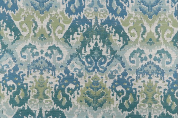 Click for 1.5 Yards Calheta Tapestry Upholstery Fabric in Mediterranean Calheta Tapestry Upholstery Fabric in Mediterranean