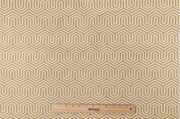 Ingram Woven Upholstery Fabric in Goldenrod