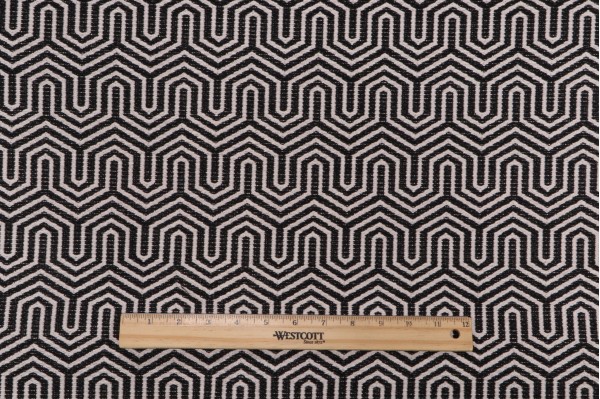 Ingram Woven Upholstery Fabric in Domino