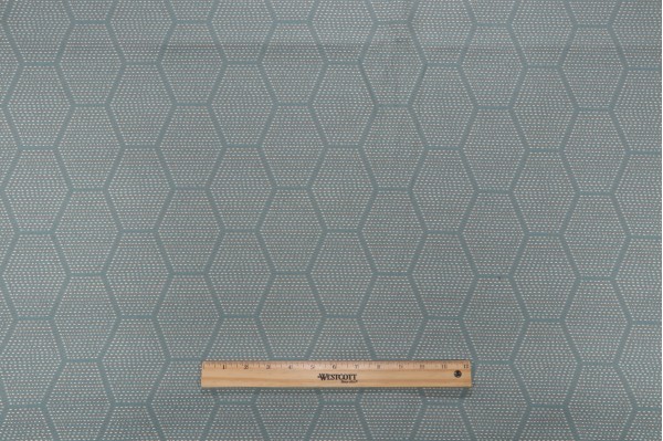 Calloway Woven Solution Dyed Acrylic Outdoor Fabric in Turquoise