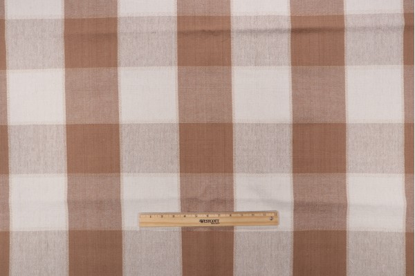 1 Yard Fonthill Mallow Woven Upholstery Fabric in Natural/Buff for Scalamandre