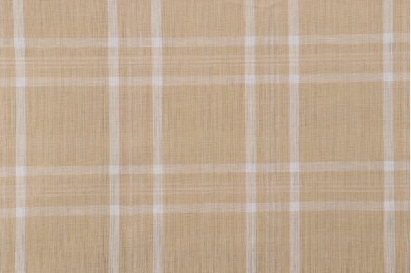 Fonthill Verity Check Woven Decorator Fabric in Neutral/Multi for Scalamandre