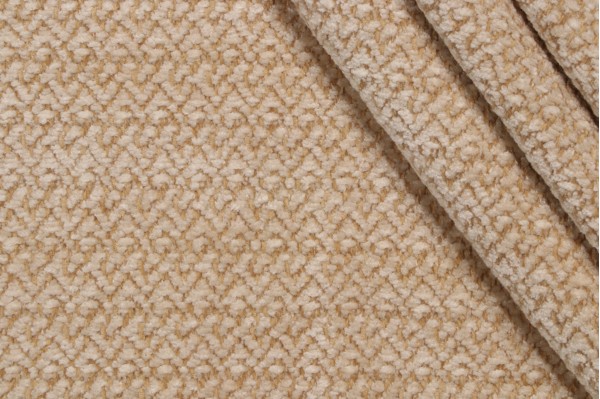Scalamandre Skyline Chenille Upholstery Fabric in Buttercream