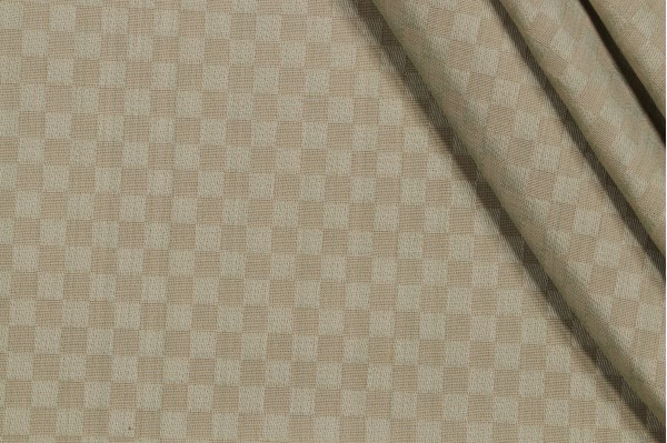 Scalamandre Sophia Square Woven Upholstery Fabric in Pale Green