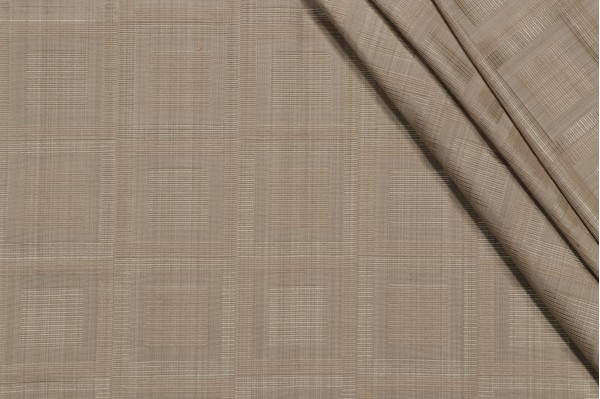1 Yard Grey Watkins Juliet Square Silk Decorator Fabric in Dove Grey for Scalamandre