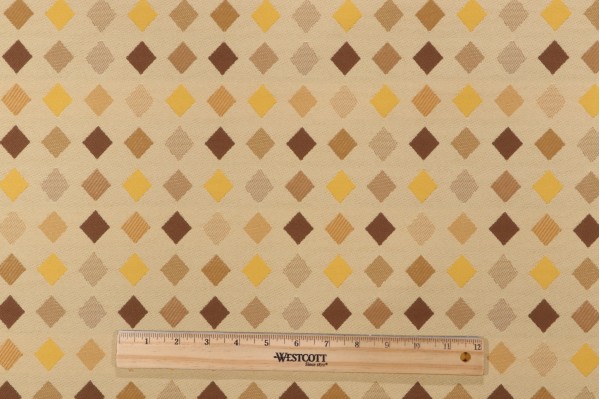 Fonthill Breezeway Woven Polyolefin Outdoor Fabric in Yellow for Scalamandre