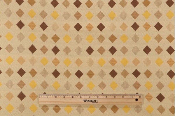 Fonthill Breezeway Woven Polyolefin Outdoor Fabric in Yellow for Scalamandre