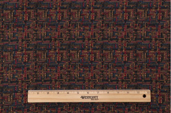 Scalamandre Loren Woven Upholstery Fabric in Black