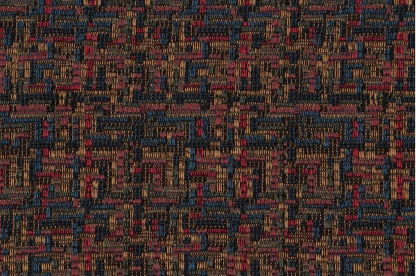 Scalamandre Loren Woven Upholstery Fabric in Black