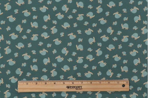 Dear Stella Grasslands - We Shell Overcome Printed Cotton Craft Fabric in Ivy 
