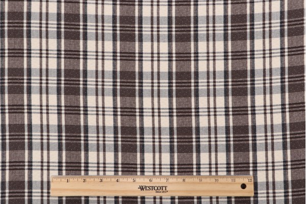 Fonthill Roxbury Woven Upholstery Fabric in Brown for Scalamandre