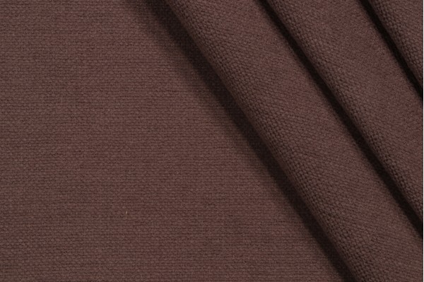 Crypton Linen Weave High Performance Woven Chenille Upholstery Fabric in Mocha