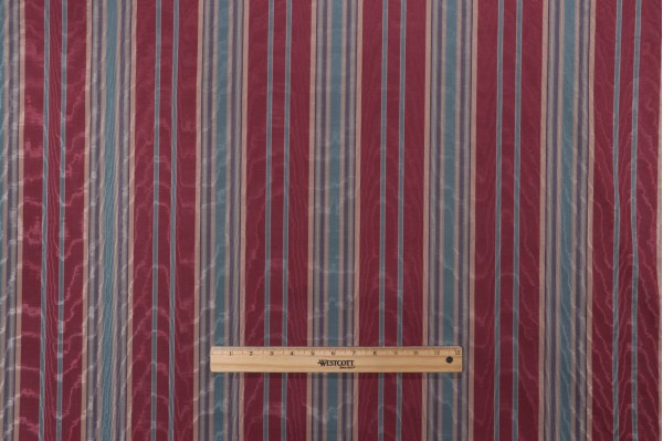 Click for 12 Yards Scalamandre Byblos Moire Decorator Fabric in Rose Scalamandre Byblos Moire Decorator Fabric in Rose