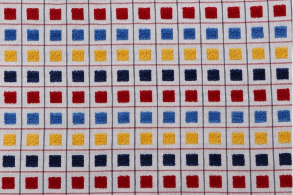 Scalamandre Woven Chenille Upholstery Fabric in Primary