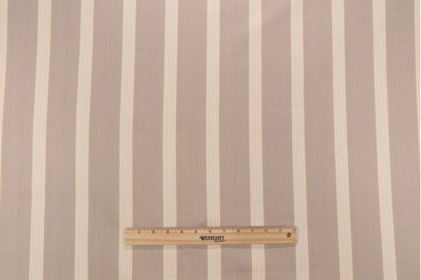 Fonthill Soline Stripe Woven Decorator Fabric in Yellow/Multi for Scalamandre