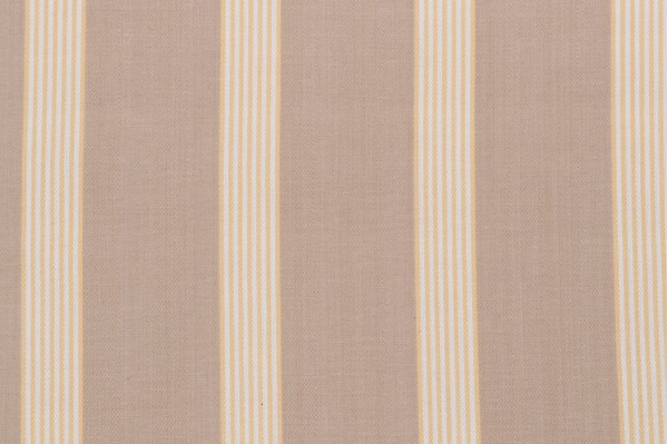 Fonthill Soline Stripe Woven Decorator Fabric in Yellow/Multi for Scalamandre