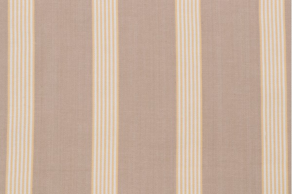 Fonthill Soline Stripe Woven Decorator Fabric in Yellow/Multi for Scalamandre