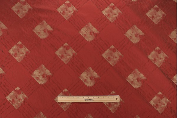 Click for 9 Yards Scalamandre Gold Leaf Silk Decorator Fabric in Russet Scalamandre Gold Leaf Silk Decorator Fabric in Russet