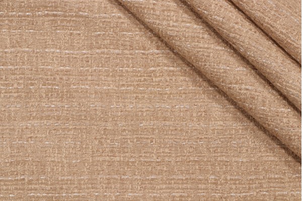 Grey Watkins Andes Tweed Woven Upholstery Fabric in Beige for Scalamandre