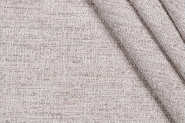 PK Lifestyles Garrett Woven Upholstery Fabric in Oyster 