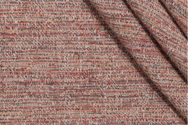 Sample of PK Lifestyles Garrett Woven Upholstery Fabric in Sunset 